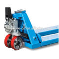 industry used 685mm fork width 3000kg hydraulic hand pallet truck with scales